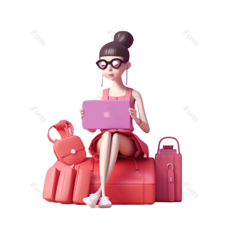 鞋子图片,美女元素,夏天PNG,插画免抠素材